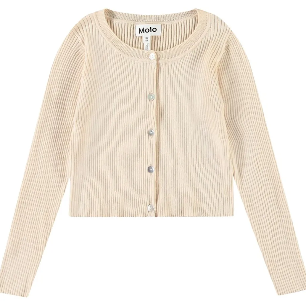 Giselle Knitted Cardigan Brazilian Sand>Molo Sale