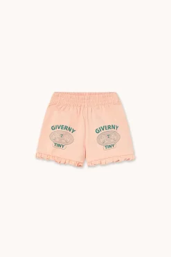 Giverny Graphic Smockade Shorts Wild Rose>Tinycottons Online