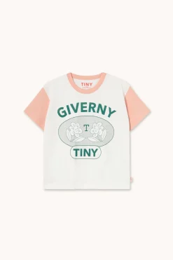Giverny Graphic T-shirt Off-white>Tinycottons