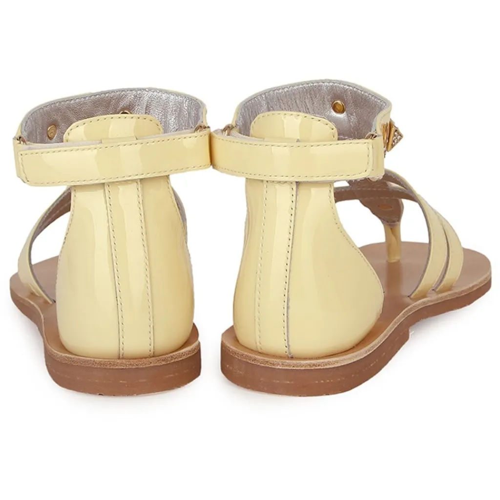 Gladiator Sandaler Gula>Miss Blumarine Outlet