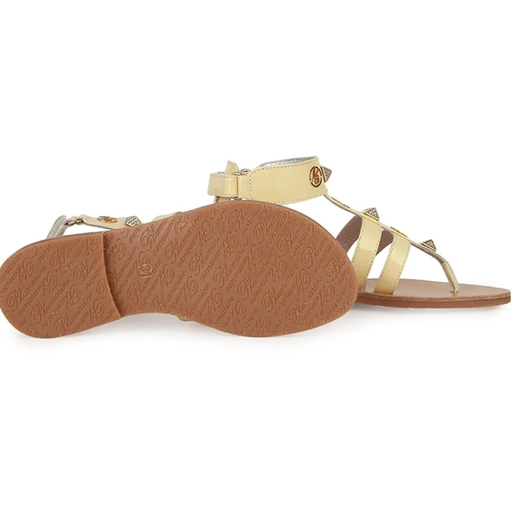 Gladiator Sandaler Gula>Miss Blumarine Outlet