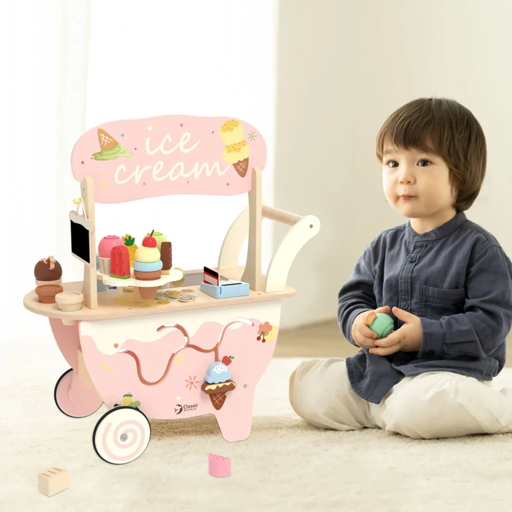 Glassvagn Rosa>Classic World Discount