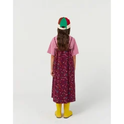 Glittrande över hela remmen vävd klänning Burgundy Red><noscript><img width=