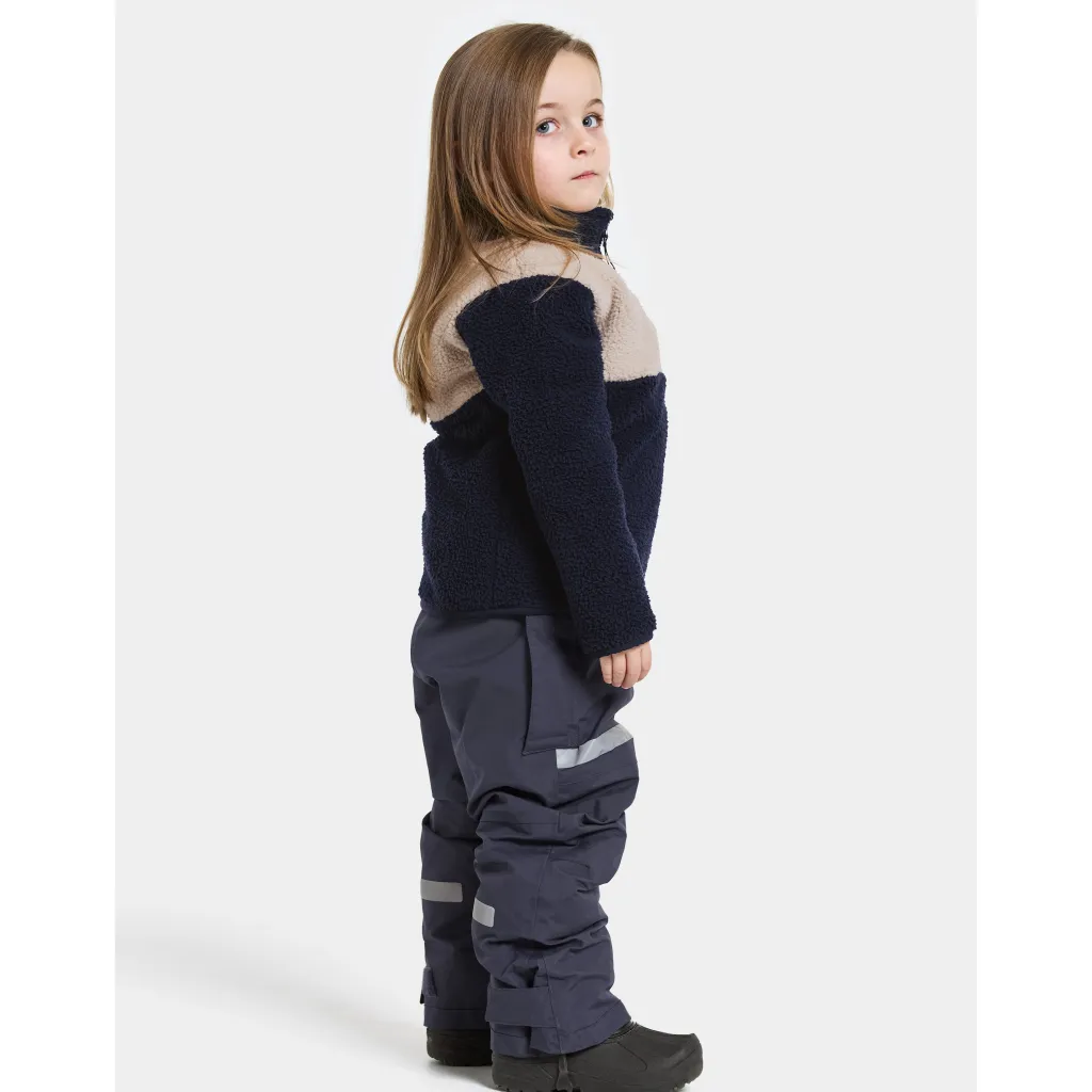 Gosig Kids Jumper Med Halv Dragkedja Navy>Didriksons New