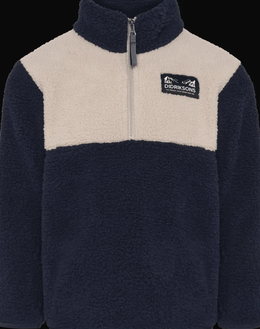 Gosig Kids Jumper Med Halv Dragkedja Navy>Didriksons New