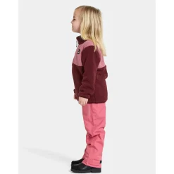 Gosig Kids Jumper Med Halv Dragkedja Anemon Red>Didriksons Best