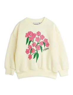 GOTS Alpine Flowers Emb Sweatshirt>Mini Rodini Outlet