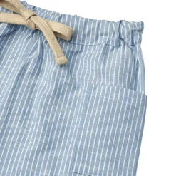 GOTS Arne Byxor Blue Stripe>Wheat New