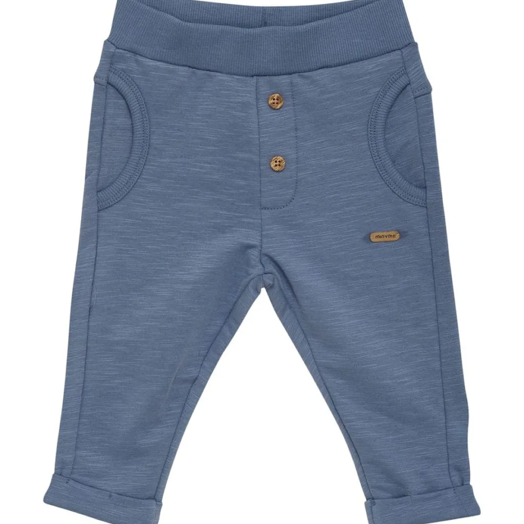 GOTS Baby-mjukisbyxor China Blue>Minymo Discount