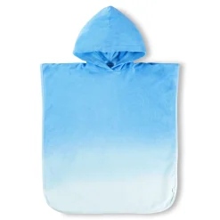 GOTS Beach Cover Up Badponcho Blue Light><noscript><img width=