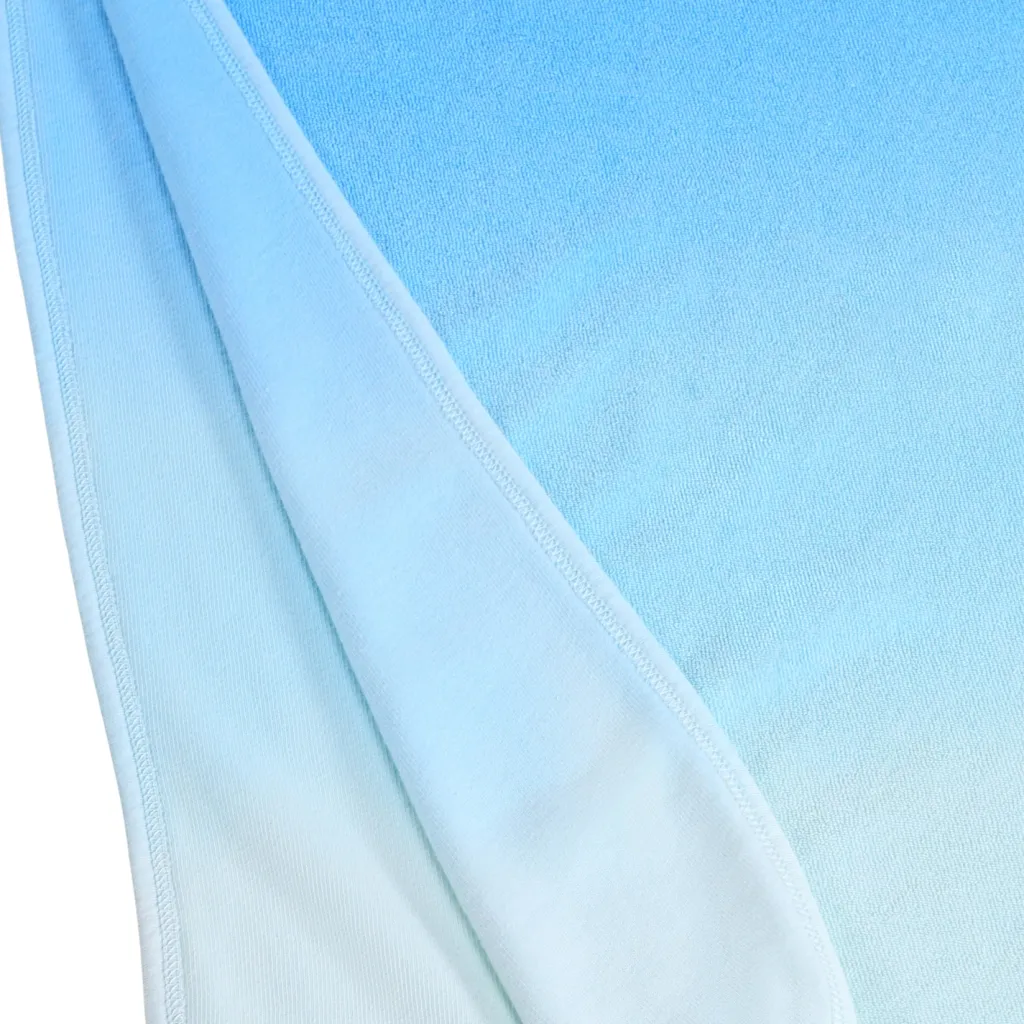 GOTS Beach Cover Up Badponcho Blue Light>Molo