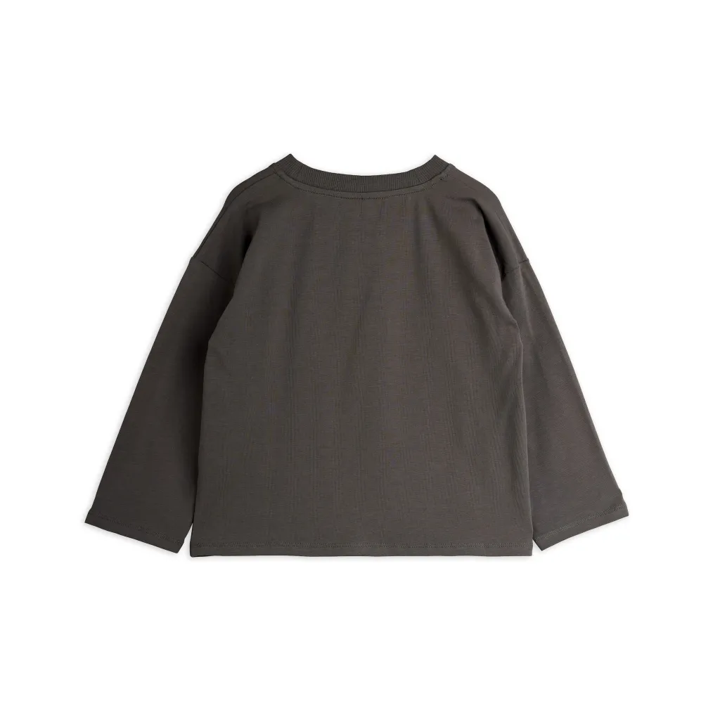 GOTS Bear Långärmad Tröja Grey>Mini Rodini Online