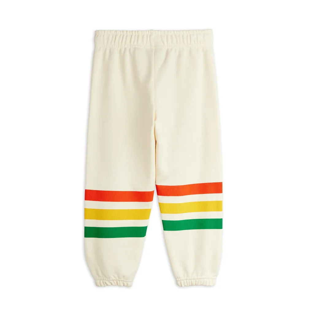 GOTS Bear Mjukisbyxor Med Rand Offwhite>Mini Rodini New