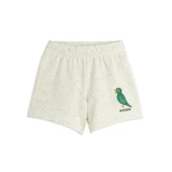 GOTS Bird Emb Sweatshorts Offwhite>Mini Rodini Best