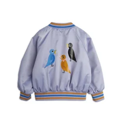 GOTS Birds Sp Lightweight Basebolljacka Purple>Mini Rodini Sale