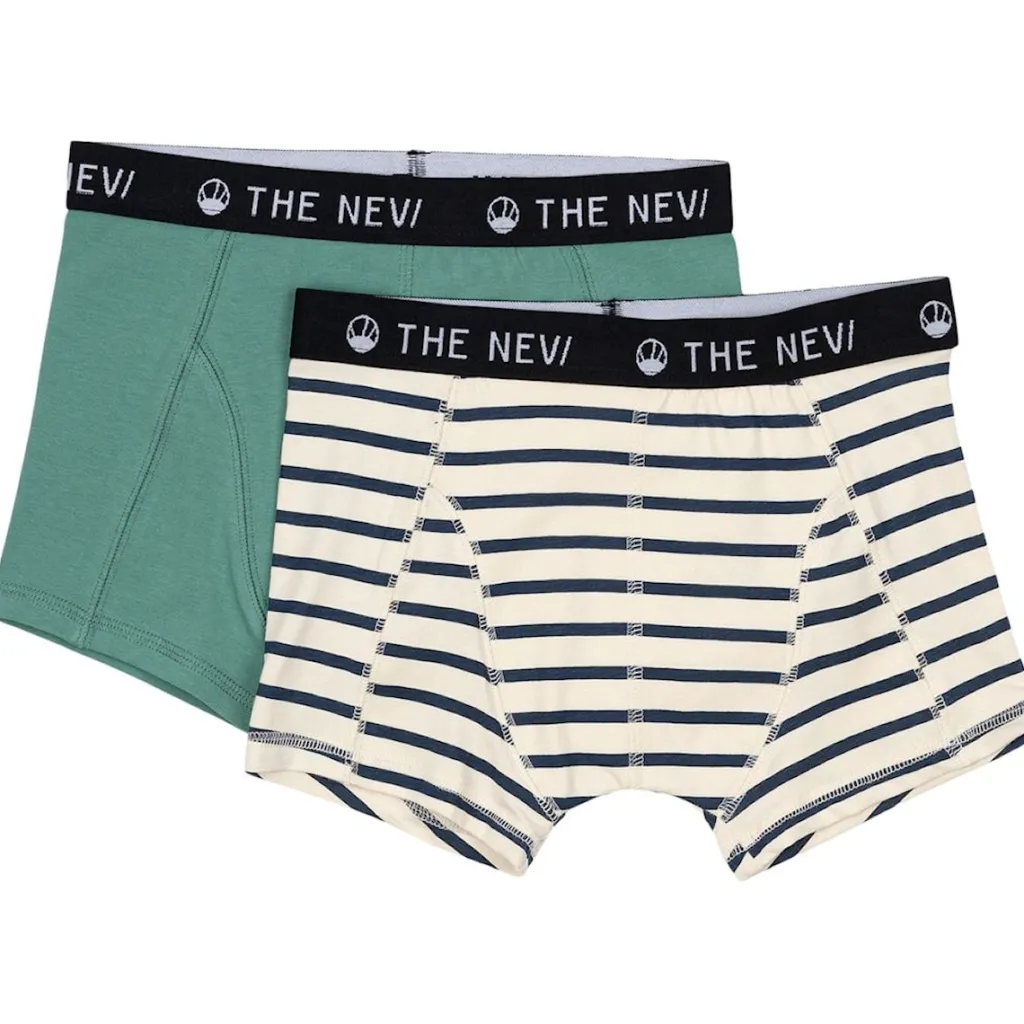 GOTS Boxershorts 2-pack Bottle Green>The New