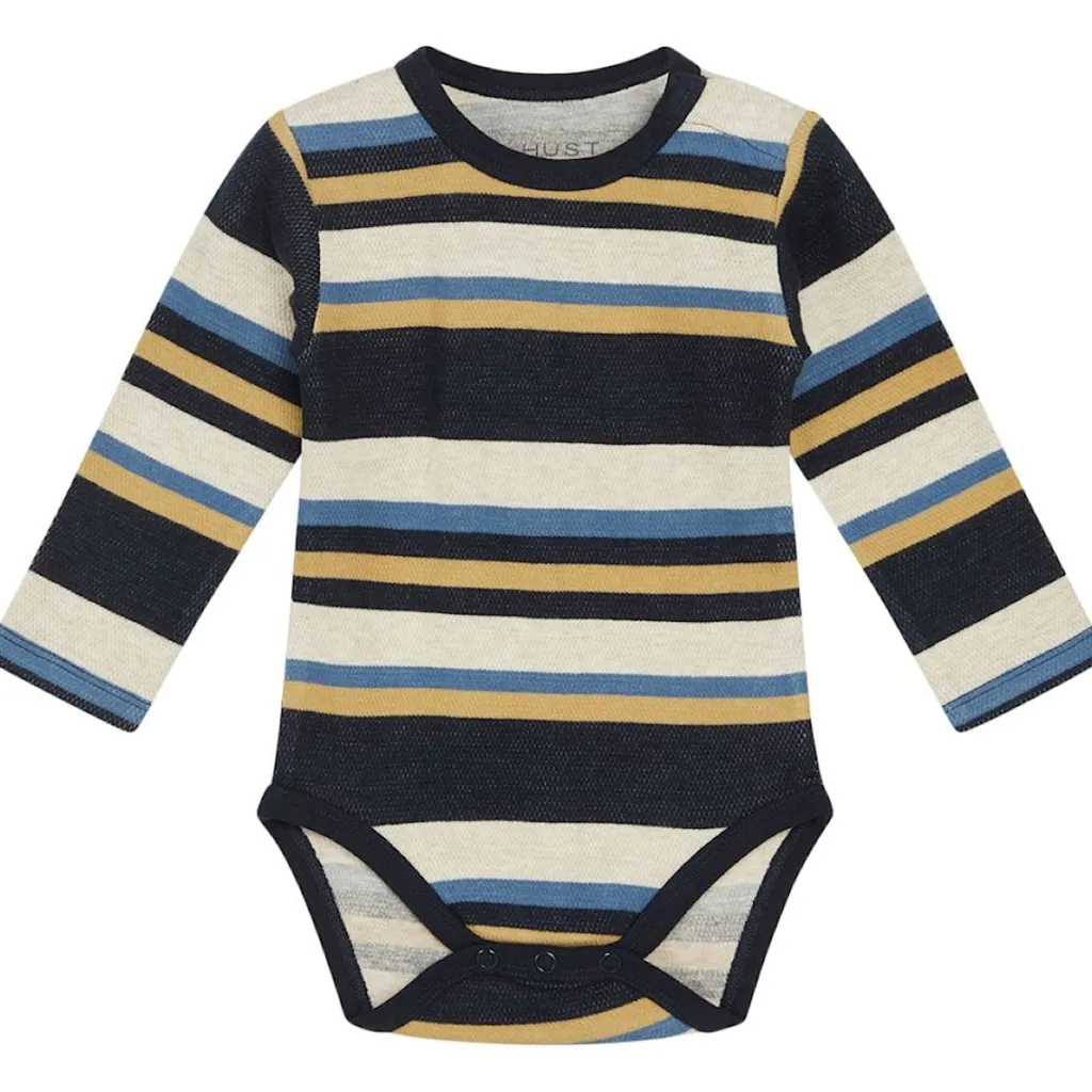 GOTS Buster Baby Body Beige Melange>Hust&Claire Discount