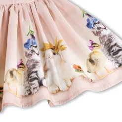 GOTS Candi Långärmad Klänning Funny Bunnies><noscript><img width=