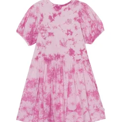 GOTS Chikako Klänning Purple Tie Dye>Molo New