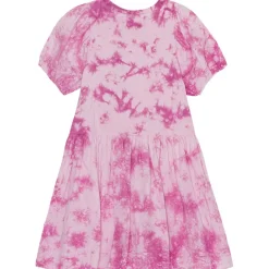 GOTS Chikako Klänning Purple Tie Dye>Molo New