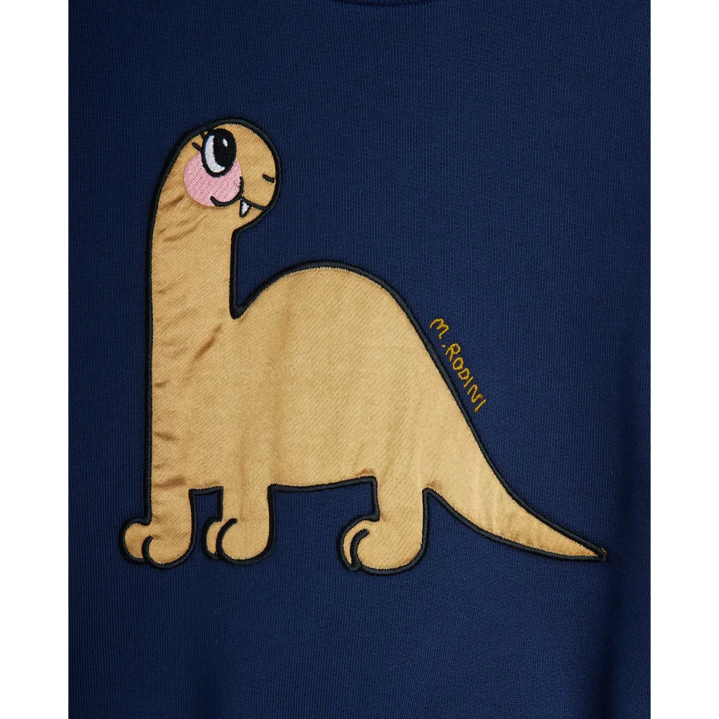 GOTS Dino Sweatshirt Blue>Mini Rodini Hot