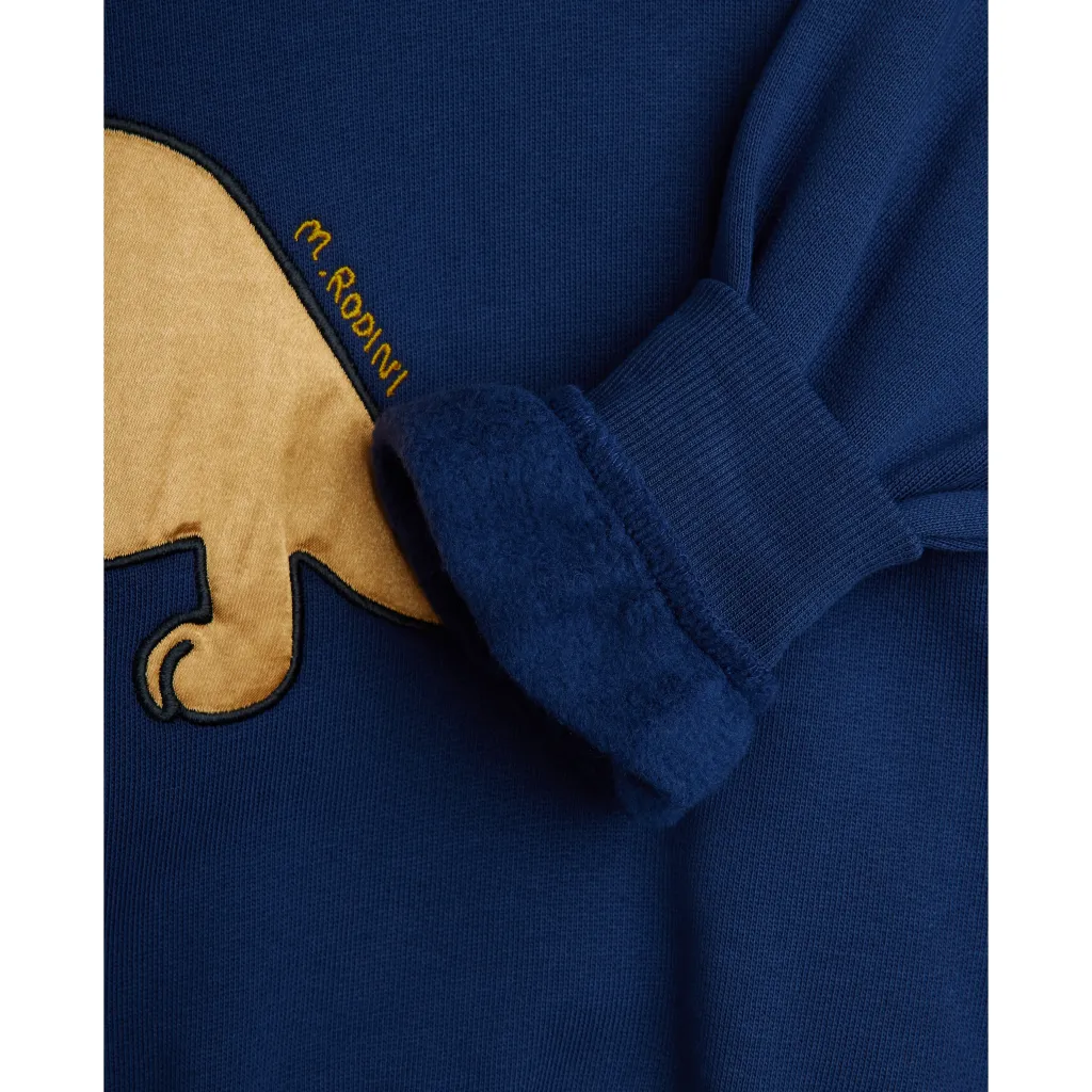 GOTS Dino Sweatshirt Blue>Mini Rodini Hot