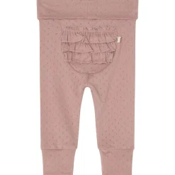 GOTS Elsy Pointelle Baby Byxor Pink Mauve>Buddy & Hope Online