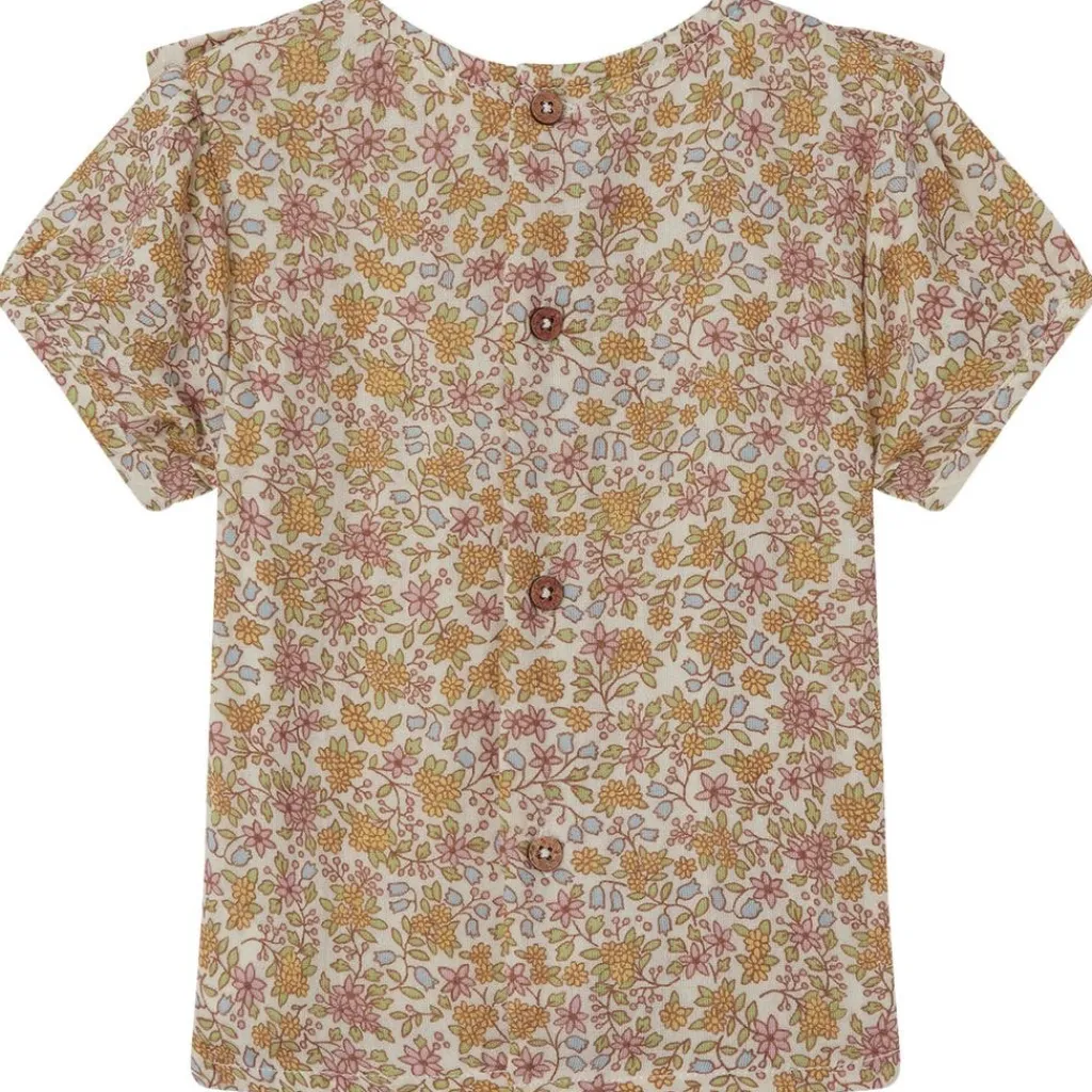 GOTS Greta Blommig Blus Wildflowers>Buddy & Hope Clearance