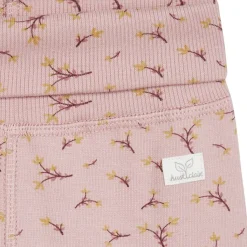 GOTS Guste Mönstrade Mjukisbyxor Dusty Rose>Hust&Claire Discount