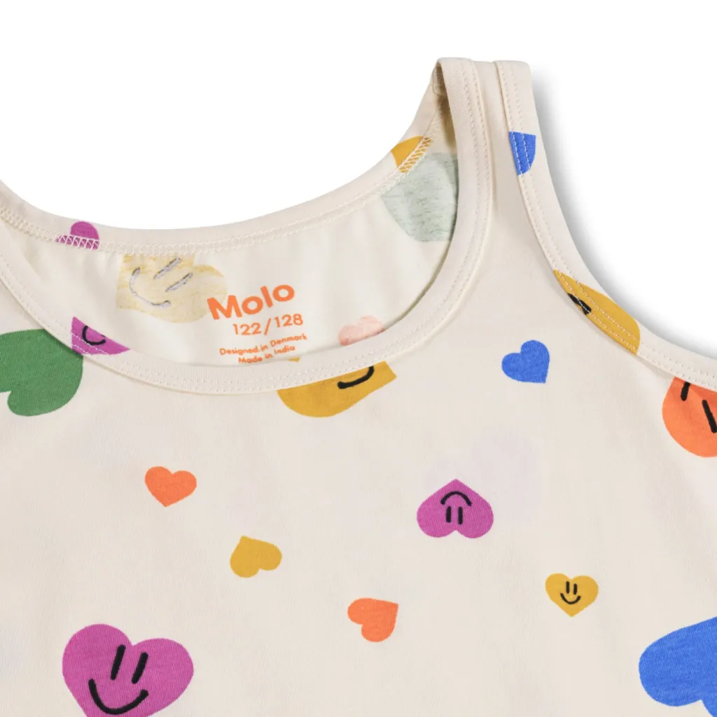 GOTS Jeanie 2-pack Linne Confetti Smiles>Molo Hot