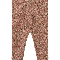 GOTS Jules Blommiga Baby-leggings rose Flower Meadow>Wheat Discount
