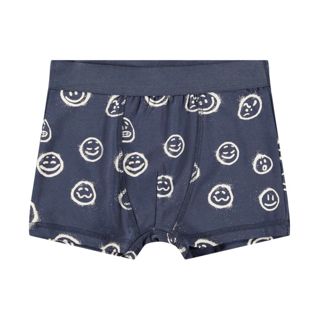 GOTS Justin 2-pack Boxershorts Moods Blue>Molo Online