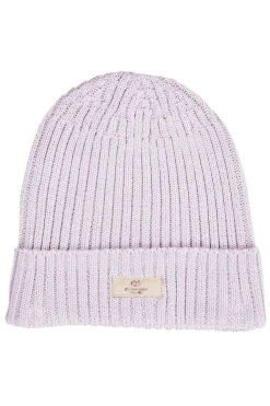 GOTS Klassisk Stickad Bomullsmössa Lavender>Copenhagen Colors Outlet