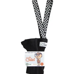GOTS Korta Strumpbyxor Classic Black Checked>Silly Silas Sale
