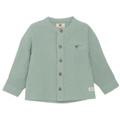 GOTS Kortärmad Muslinskjorta Jadeite>EnFant Discount