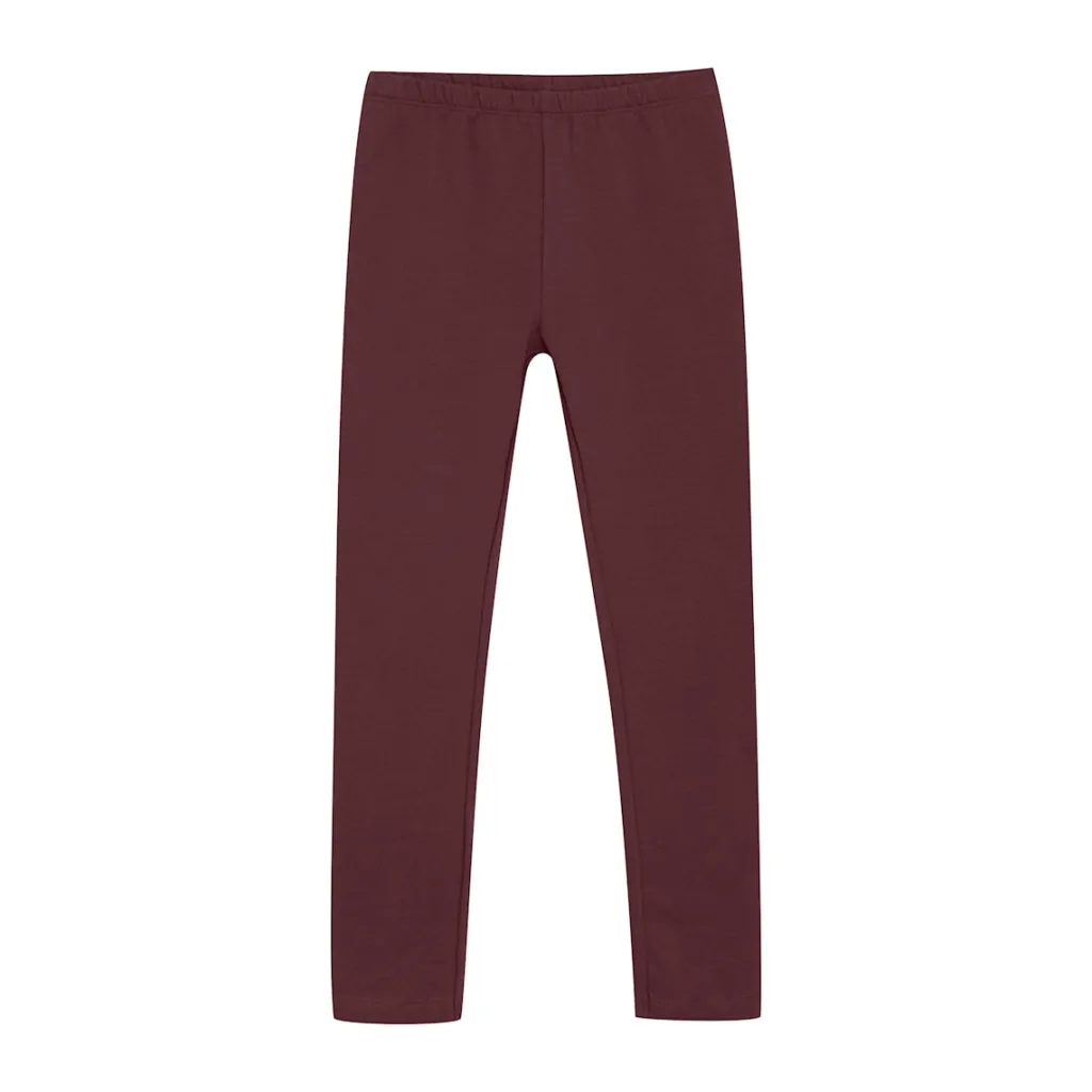 GOTS Leggings Catawba Grape>Minymo New