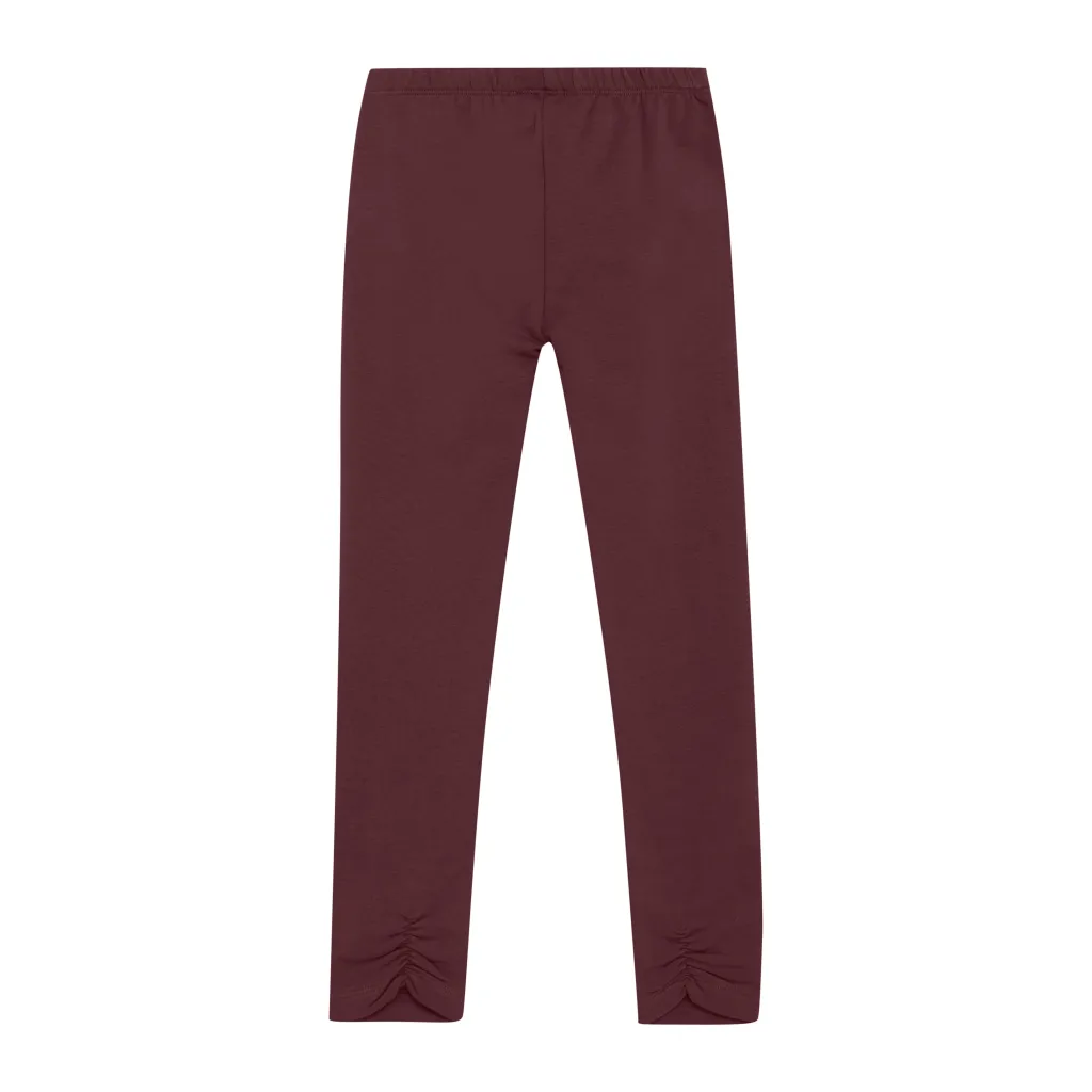 GOTS Leggings Catawba Grape>Minymo New