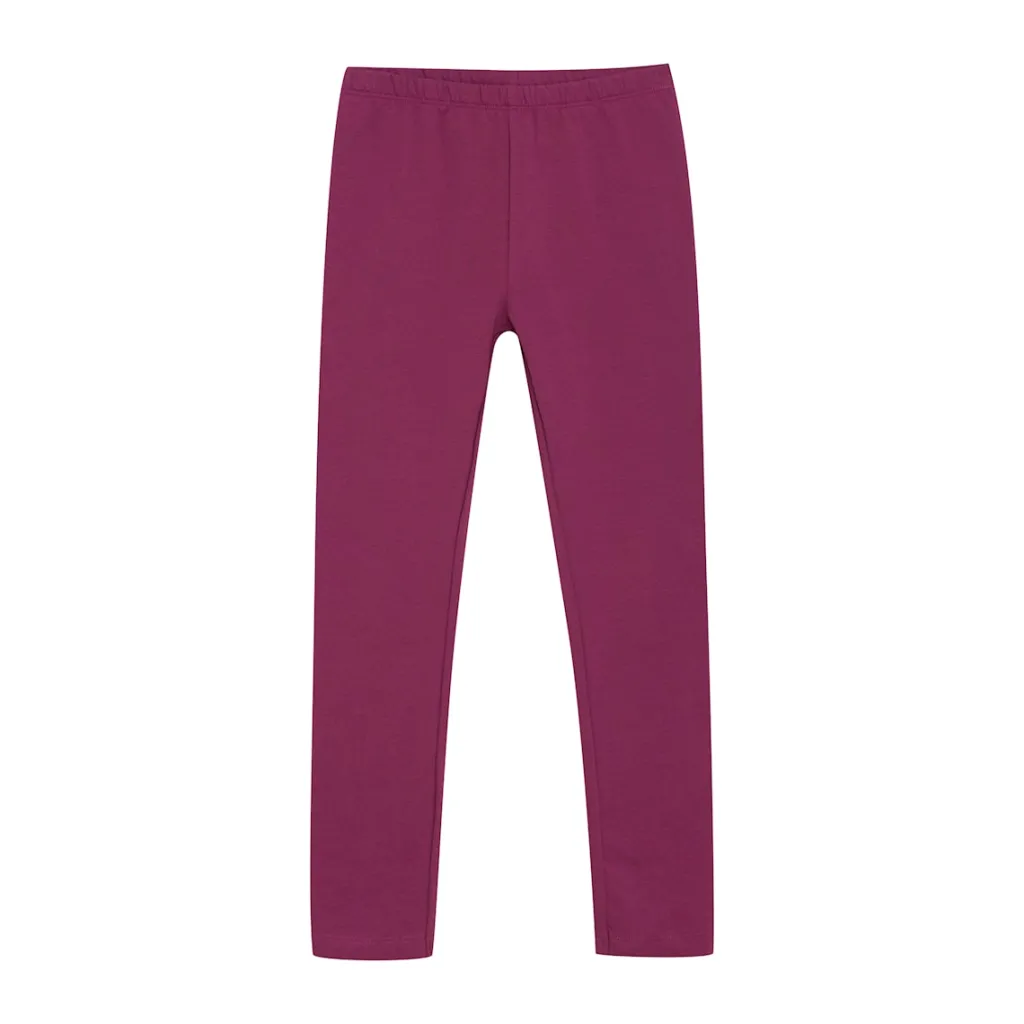 GOTS Leggings Raspberry Coulis>Minymo Sale