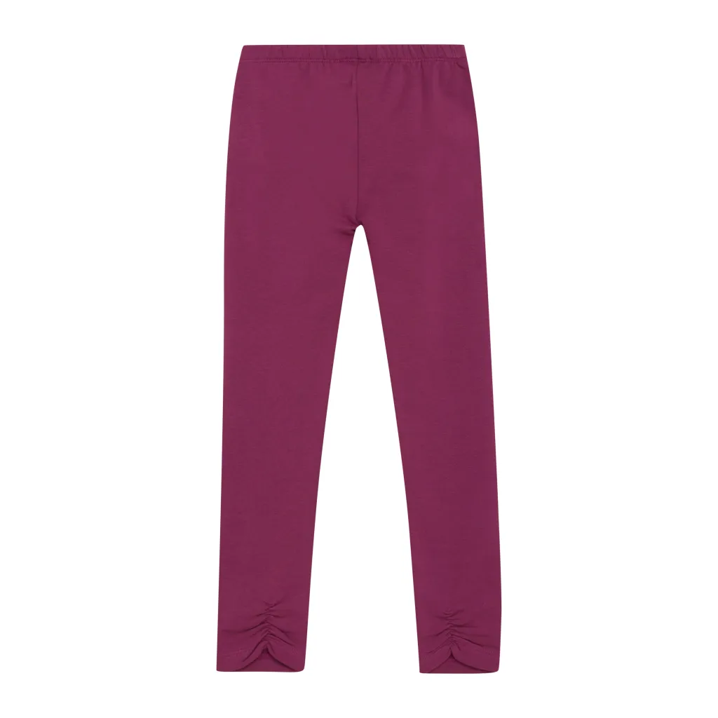 GOTS Leggings Raspberry Coulis>Minymo Sale