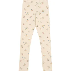 GOTS Leggings White Swan Blue Flower>The New Online