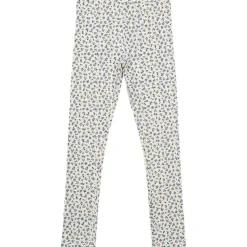 GOTS Leggings White Swan Big Flower>The New Outlet