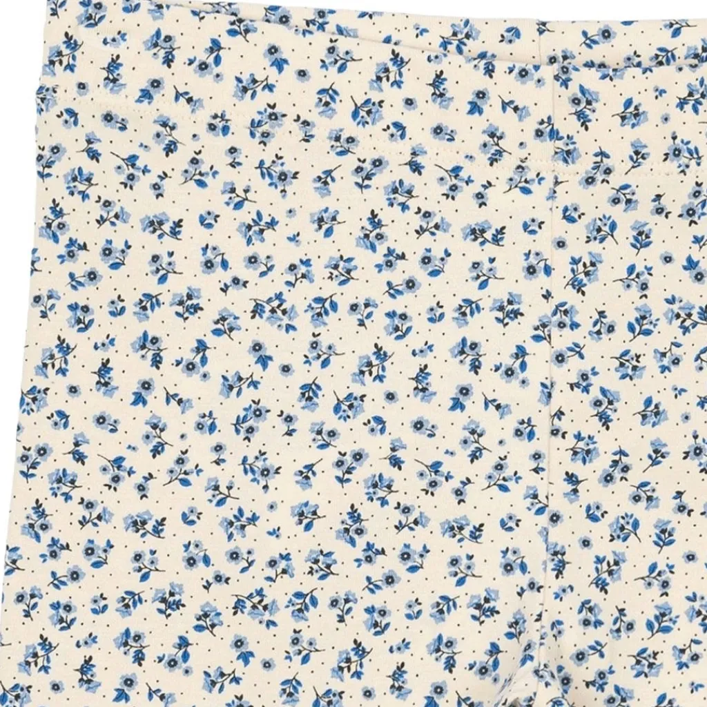 GOTS Leggings White Swan Big Flower>The New Outlet