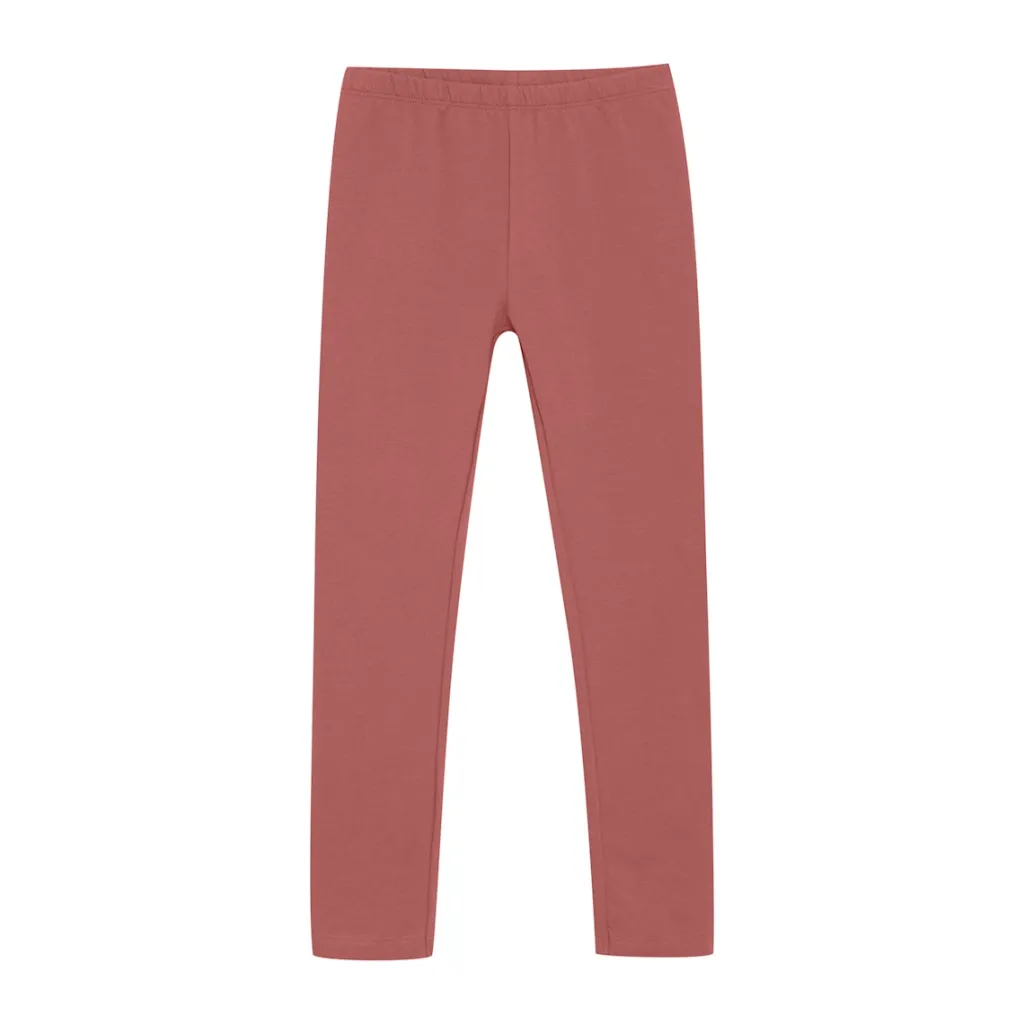 GOTS Leggings Withered Rose>Minymo