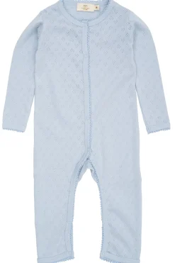 GOTS Långärmad Onesie Dusty Blue>Copenhagen Colors Best