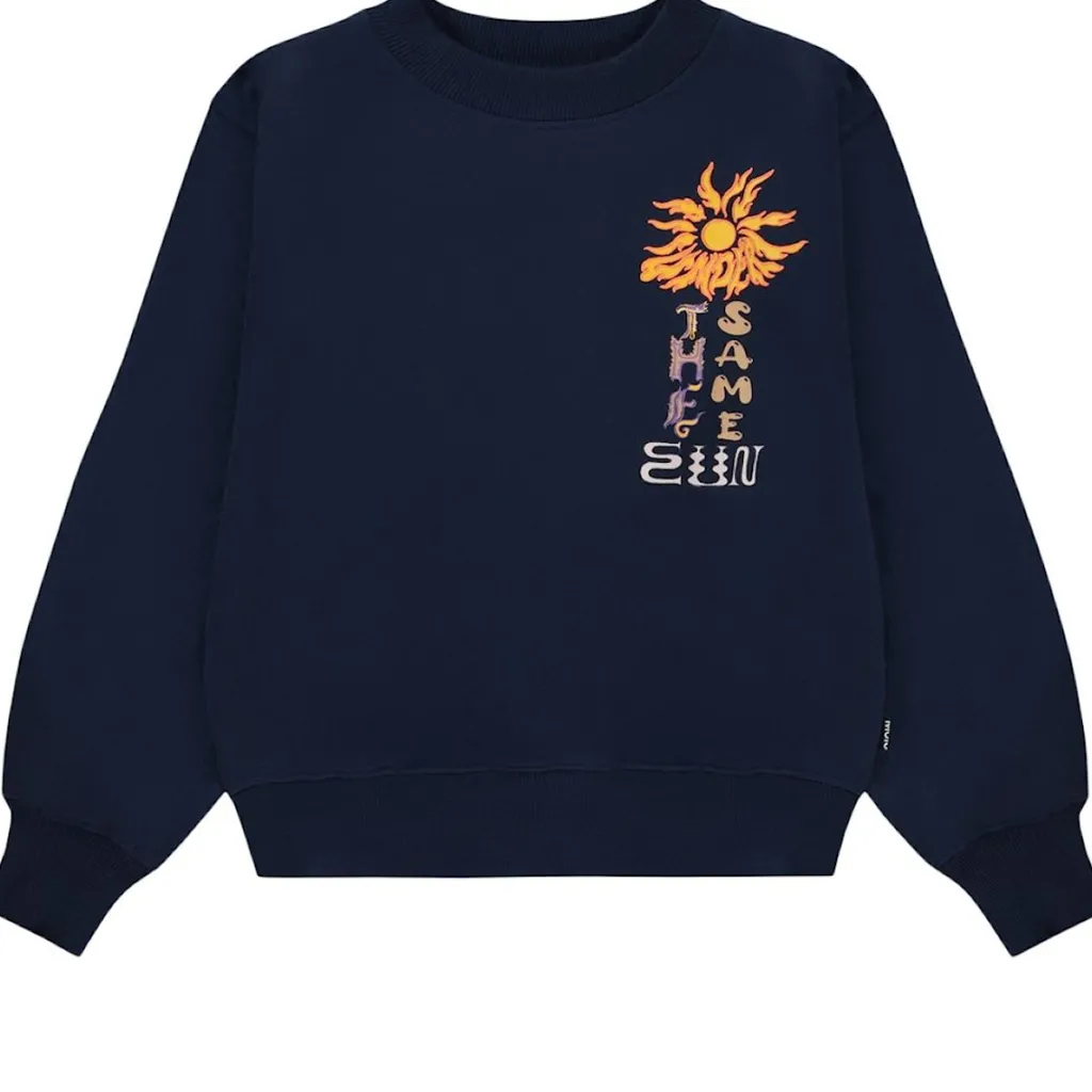 GOTS Marge Tröja Navy Sky>Molo Hot