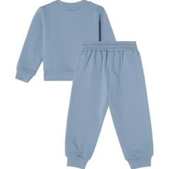 GOTS Martin Mjukisset Med Kanintryck Dove Blue><noscript><img width=