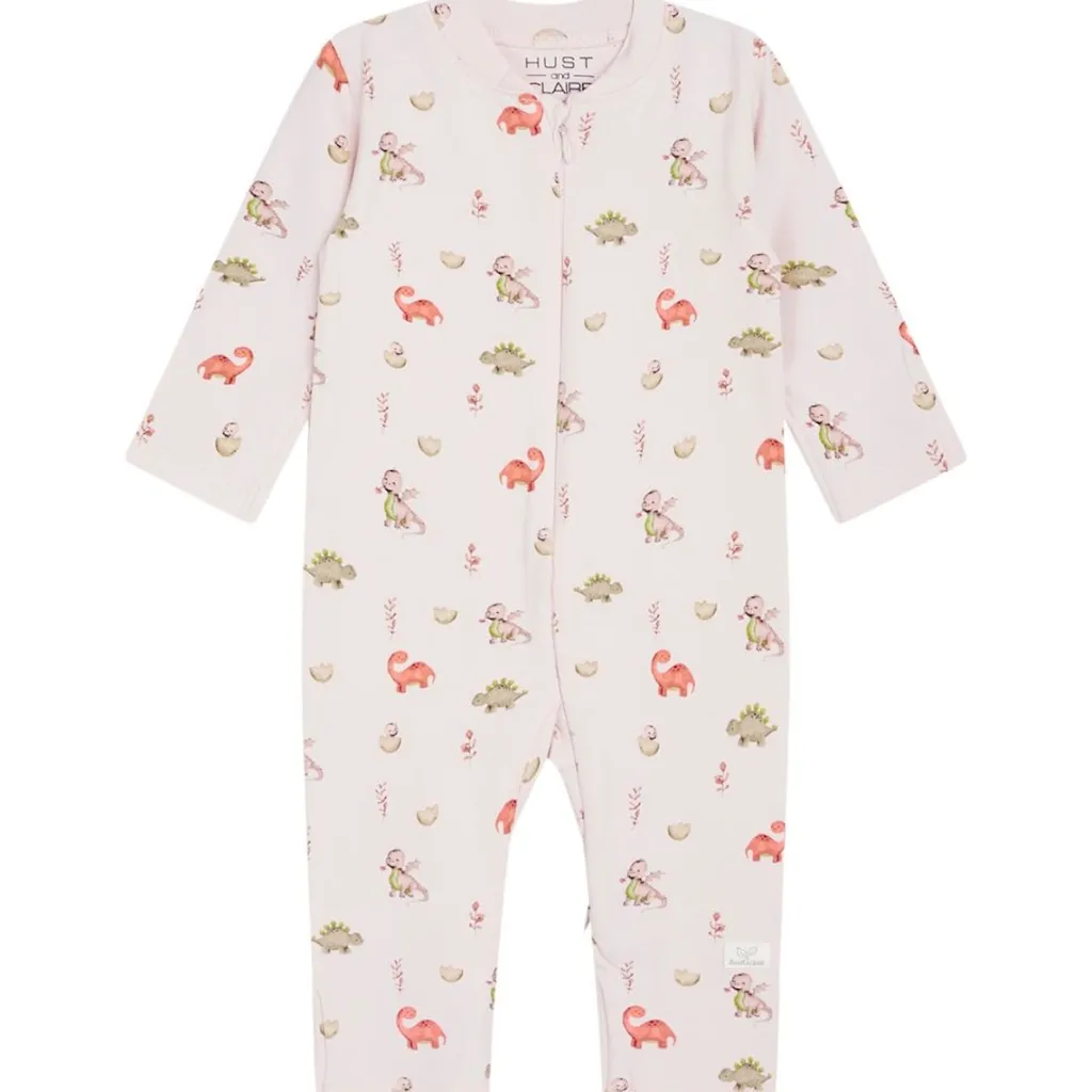 GOTS Mich Mönstrad Bodysuit Skin Chalk>Hust&Claire