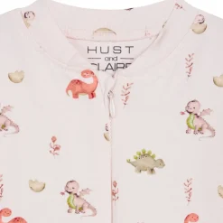 GOTS Mich Mönstrad Bodysuit Skin Chalk>Hust&Claire