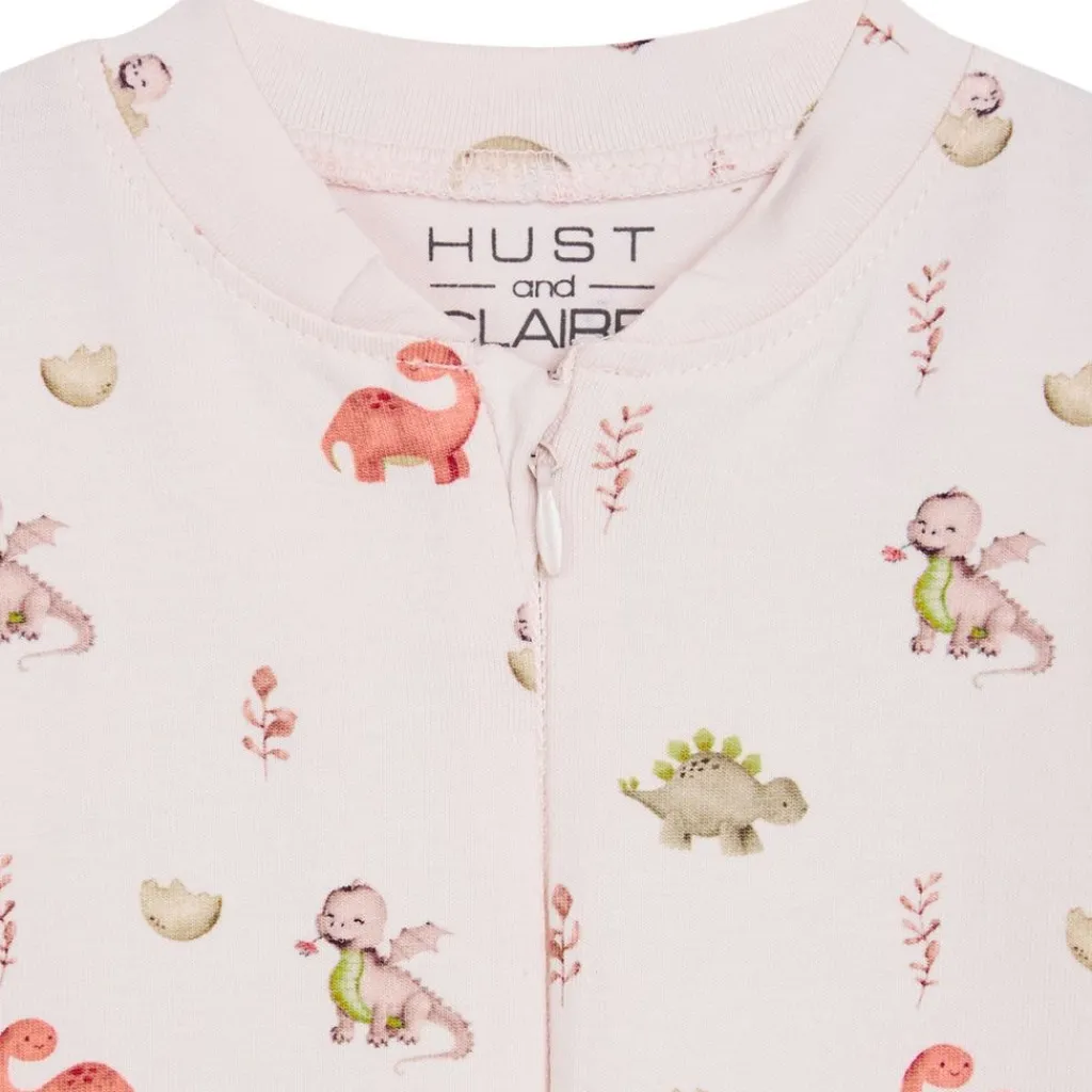 GOTS Mich Mönstrad Bodysuit Skin Chalk>Hust&Claire