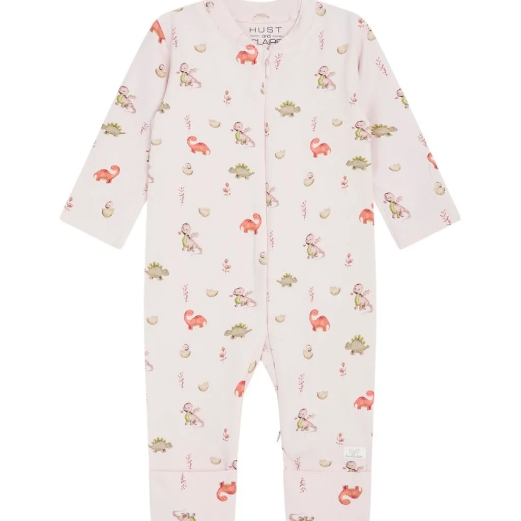 GOTS Mich Mönstrad Bodysuit Skin Chalk>Hust&Claire